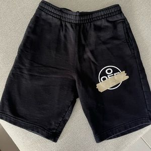 Off- White Men’s Black Tape Arrows Sweatshorts